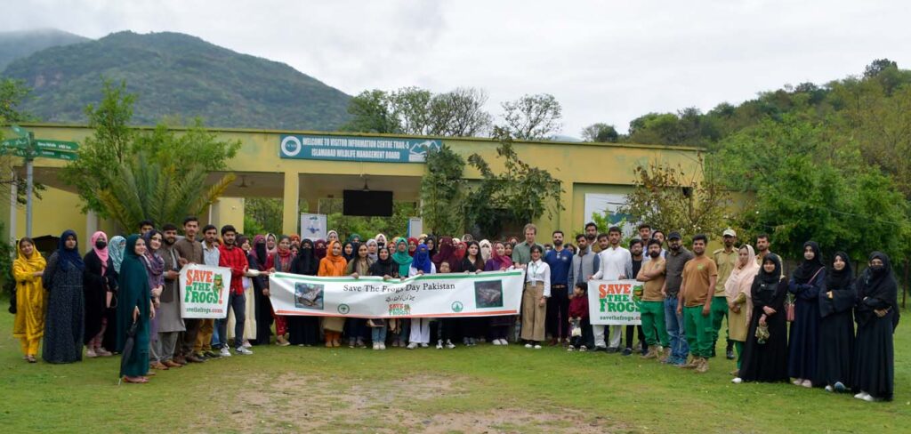 Pakistan Save The Frogs Day 2024 Punjab PMAS Arid University Ahmed Junaid Collection Seminar Day